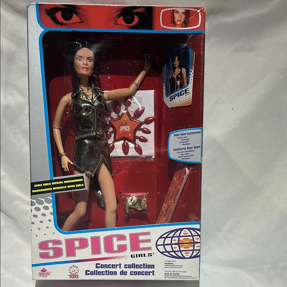 Posh Spice Girls Concert Collection Doll - Black and Gold
